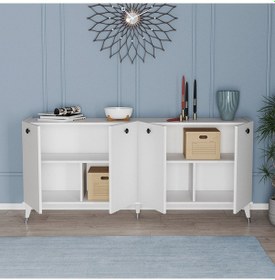 Resim Moxenmobilya Moxen Mk1 Mira Konsol Beyaz 