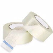 Resim Ekstra Güçlü Su Geçirmez Fiberglas Paketleme Bandı, 3.0cm x 29.99 metre - Günlük Ofis Kullanımı için Dayanıklı Şeffaf Bağlama Bandı, Viskozite, Güçlendirilmiş, Serisin 