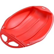 Resim Suntek Dayanıklı Çocuklar Kar Kızağı Kızak Kırmızı 