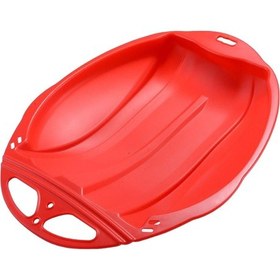 Resim Suntek Dayanıklı Çocuklar Kar Kızağı Kızak Kırmızı 