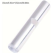 Resim Dashanshop 1 Parça Pvc Gümüş Aynalı Vinil Kaplama Film S Model 