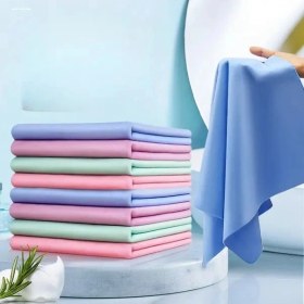 Resim Trendooze Turcoshop11 1/2/5 Adet Buckskin Hızlı Kuruma Havlusu, Evcil Hayvan Ve Araba Yıkama, Rastgele Renk/ 