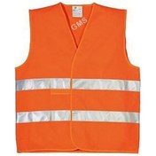 Resim Reflektörlü Yelek Turuncu Çırtlı Xl 1.kalıte 