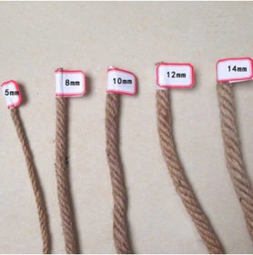 Resim Doğalsan Tarım Jüt Halat 12 Mm 75 Metre Hasır Ip Dekor Ipi Ip Halat Jüt Kendir Jüt Çuval Ipi Urgan Jüt Kendir 