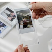 Resim 5 Adet Manyetik Fotoğraf Çerçevesi Seti, 3 İnç Buzdolabı Mıknatıslı Albüm Çerçeve, Polaroid Mini Aile Anıları İçin Uygun – Fujifilm Film Uyumlu, Ev, Oturma Odası ve Ofis Dekoru için İdeal Hediye, Noel, Sevgililer Günü, Yılbaşı ve Diğer 15 Özel Günler İçin Mükemmel 