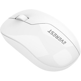 Resim Everest SMW-973 USB 2.4 GHz Gölge Desenli Beyaz 