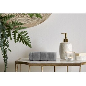 Resim Sadem Organik Stripe Mutfak Ve Kurulama Havlusu 30x50 Cm Gri 