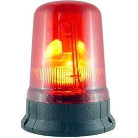 Resim Mesan Ø140 Döner Lamba Sonsuz Vida H1 Kırmızı 12vdc Ms 8900.1.12vdc 