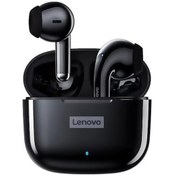 Resim Lenovo Lp40 Kablosuz Bluetooth Kulaklık: Spor Ve Uzun Pil Ömrü İçin Yarı Kulak İçi Tasarım 