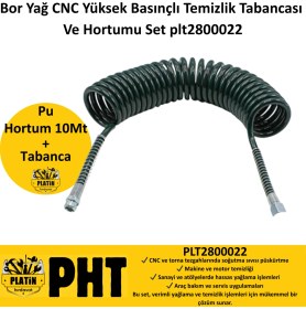 Resim Platin Hırdavat Bor Yağ Cnc Yüksek Basınçlı Temizlik Tabancası ve Hortumu Set PLT2800022 