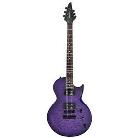 Resim Jackson JS Monarkh SC JS22Q Amaranth Klavye Transparent Purple Burst Elektro Gitar 