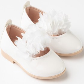 Resim Banamio Adria Çiçek Detaylı Kız Çocuk Ayakkabı 