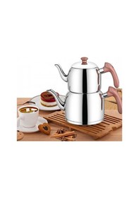 Resim Özkent K-390 Vista Mini Boy Sade Çaydanlık Rose 