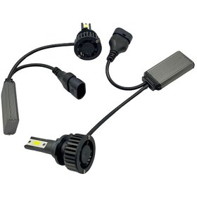 Resim 9V-32V Hb3 9005 Dob Led Xenon Far Ampul Seti V8 Canbus 6500K 8000 N11.502 