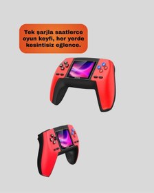 Resim P5 Gamepad 520 Oyunlu Tv Elde Oynanabilir Konsol 