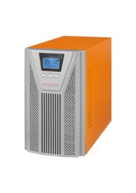Resim MAKELSAN 3KVA PowerPACK SE ONLINE 1/1F LCD EKRAN TOWER UPS 6x 12v 7amper 