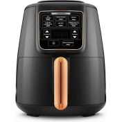 Resim Karaca Air Pro Cook XL 2 in 1 Konuşan Airfryer Black Copper 4 Kişilik 
