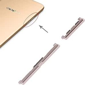 Resim LISUHONG OPPO R9s için BMSD AYDD Yan Tuşlar (Altın) (Renk: Altın) 