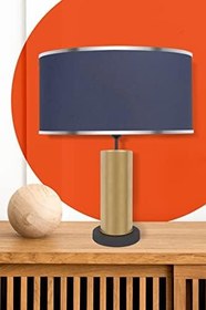 Resim MİNİMAL E-TİCARET & BİLGİ TEKNOLOJİLERİ Maxi Gold- Siyah Abajur (GRİ) 