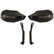 Resim GP Kompozit KTM Duke 250 2024 Uyumlu Led Sinyalli Elcik Koruma Siyah 
