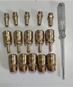 Resim 1/2 erkek ve Hava Jakı 8 mm Gövde Kompresörler 