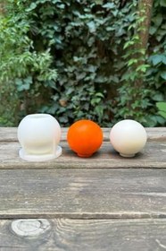 Resim Rufus Concept Küre 6cm Çap Silikon Mum Kalıbı 