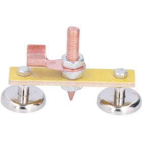 Resim Creatorally Manyetik Kaynak Desteği Büyük Emiş Çift Mıknatıs Topraklama Bakır Klips Aksesuarları (Yurt Dışından) 