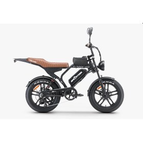 Resim Ape Ryder Mandrıll 1000w Elektrikli Bisiklet Ayna Çanta Ve El Gazı Siyah 