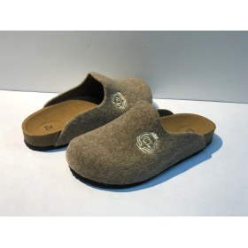 Resim Kafkaslar Kadın Erkek Keçe Kumaş Tam Ortopedik Kışlık Ses Yapmaz Ev Terliği 