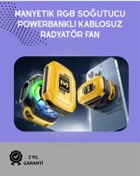 Resim gizmurstore Sessiz Çalışan Yarı İletken Telefon Soğutucu | iOS ve Android Uyumlu | 10W Güç 