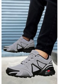 Resim Big King Gri Outdoor Trekking Erkek Ayakkabı 001 