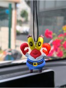 Resim Esey Dizayn Bay Krabs Dikiz Ayna Süsü - Vantuzlu Cam Süsü - Sünger Bob 