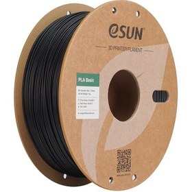 Resim Esun Pla Basic Siyah Filament 1,75mm 1kg - Bisiparisver 
