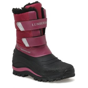 Resim Lumberjack Snowy 2PR Fuşya Kız Çocuk Çizme Pembe 