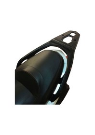 Resim Gp Kompozit Yamaha Xmax 250 2011-2013 Uyumlu Arka Çanta Demiri Siyah 