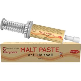 Resim Merycare Kediler İçin Malt Paste Enjektör 60 ML 