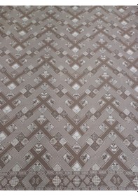 Resim Savan Dokuma Halı Örtüsü 6m² Kahverengi 