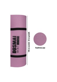 Resim 16 Mm Taşıma Askılı Çift Taraflı Iki Renk Kamp Pilates Minderi L Lila 