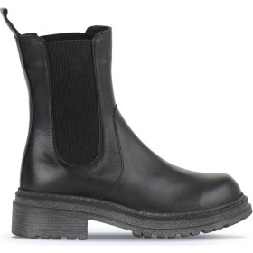 Resim Bueno Shoes Siyah Deri Kadın Topuklu Bot 01WD2100 01WD2100 
