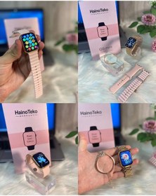 Resim GÜMÜŞTEKNO G9 Mini Bileklik Hediyeli Metal+Silikon Kordonlu Watch 9 Series Akıllı Saat Redmi 12 Uyumlu 