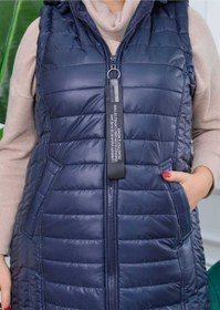 Resim MODATALİKA Kadın Büyük Beden Uzun Yelek 