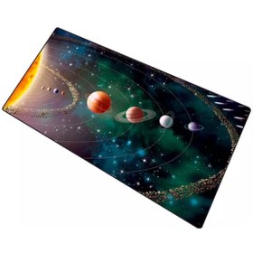 Resim gaman Limited Edition Xxxl Uzay Galaxy Mouse Pad Gaming Mouse Pad 88x39cm 