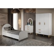 Resim Bohem Çocuk Odası Takımı Tamamı Mdf 