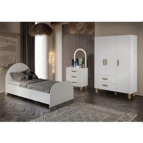 Resim Bohem Çocuk Odası Takımı Tamamı Mdf 