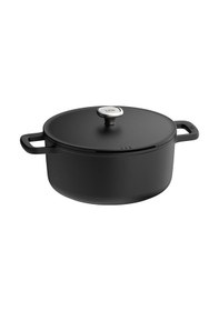Resim English Home Berghoff Leo Phantom Yapışmaz Kapaklı Derin Tencere 28 Cm - Grafit 