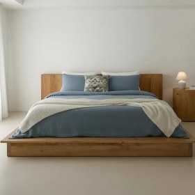 Resim Latanwood Sitaw Ahşap Karyola 