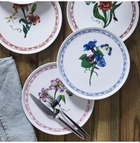 Resim Fecra Beyda 6 Parça Pasta Tabağı Seti 