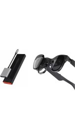 Resim Caqbfrnl Ar 2 Pro Akıllı Ar Gözlük Hd 130 Inç Uzay Devi Ekran 1080P Görünüm Özel Sinema Vr Cam Değil Küresel Sürüm (Ar 2 Pro Hub) 