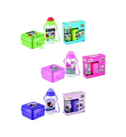 Resim Kral Şakir Beslenme Kabı Pipetli Tritan Matara Set Karışık Renk 1 Adet K222022 Karışık 