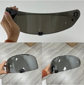 Resim Dashanshop Hjc İ70 İ10 İçin Yüksek Mukavemetli Pc Hj31 Vizör Silvery Daily Aksesuar 